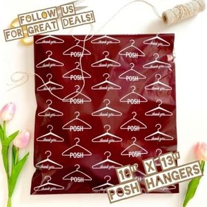 50 Posh Hangers 10x13 Poly Mailers